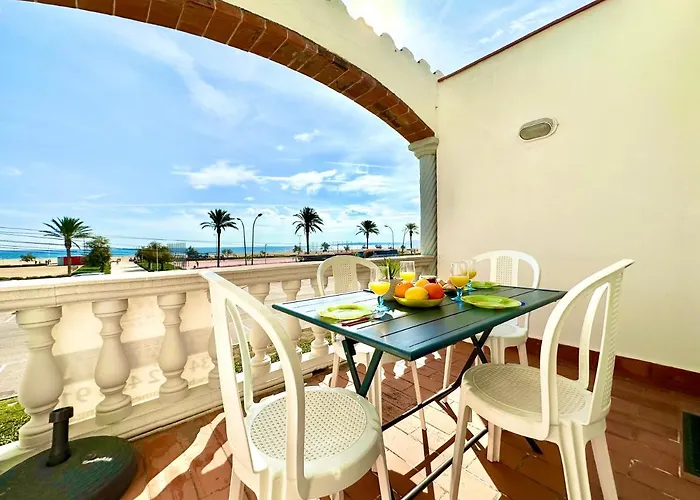 アパート Vista Bahia 23 -2 Sea View エンプリアブラバ